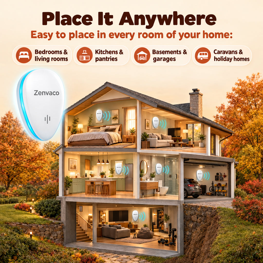 Zenvaco™ Ultrasonic Pest Repeller