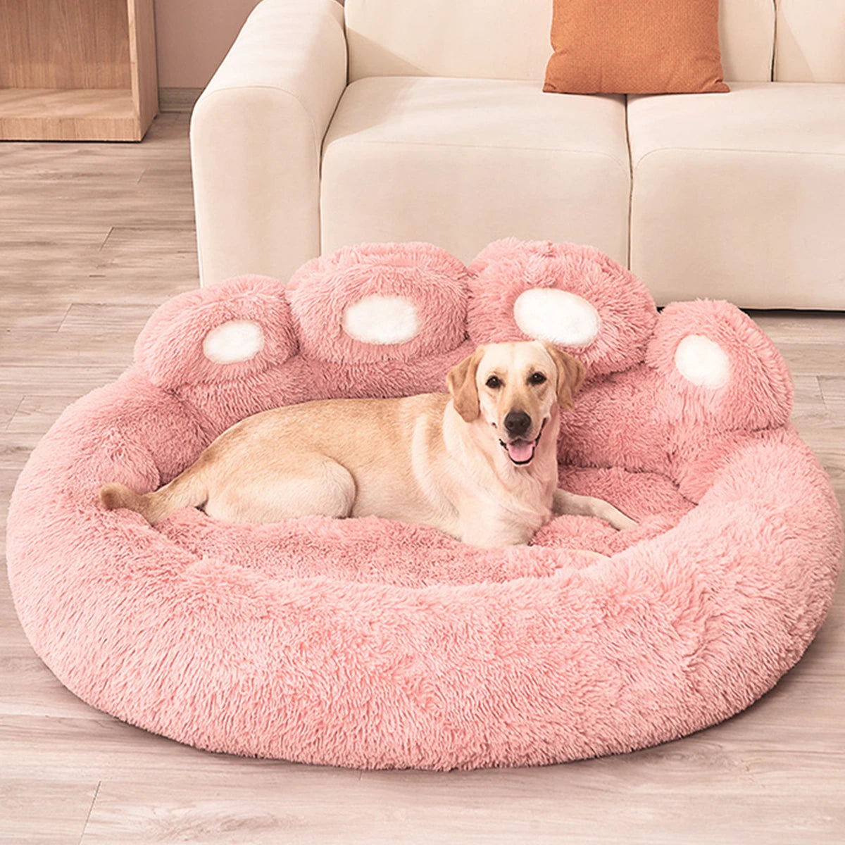 Cozy Plush Dog Sofa Bed for Small to Medium Pets - Washable & Comfortable Kennel Mat for Puppies and Cats