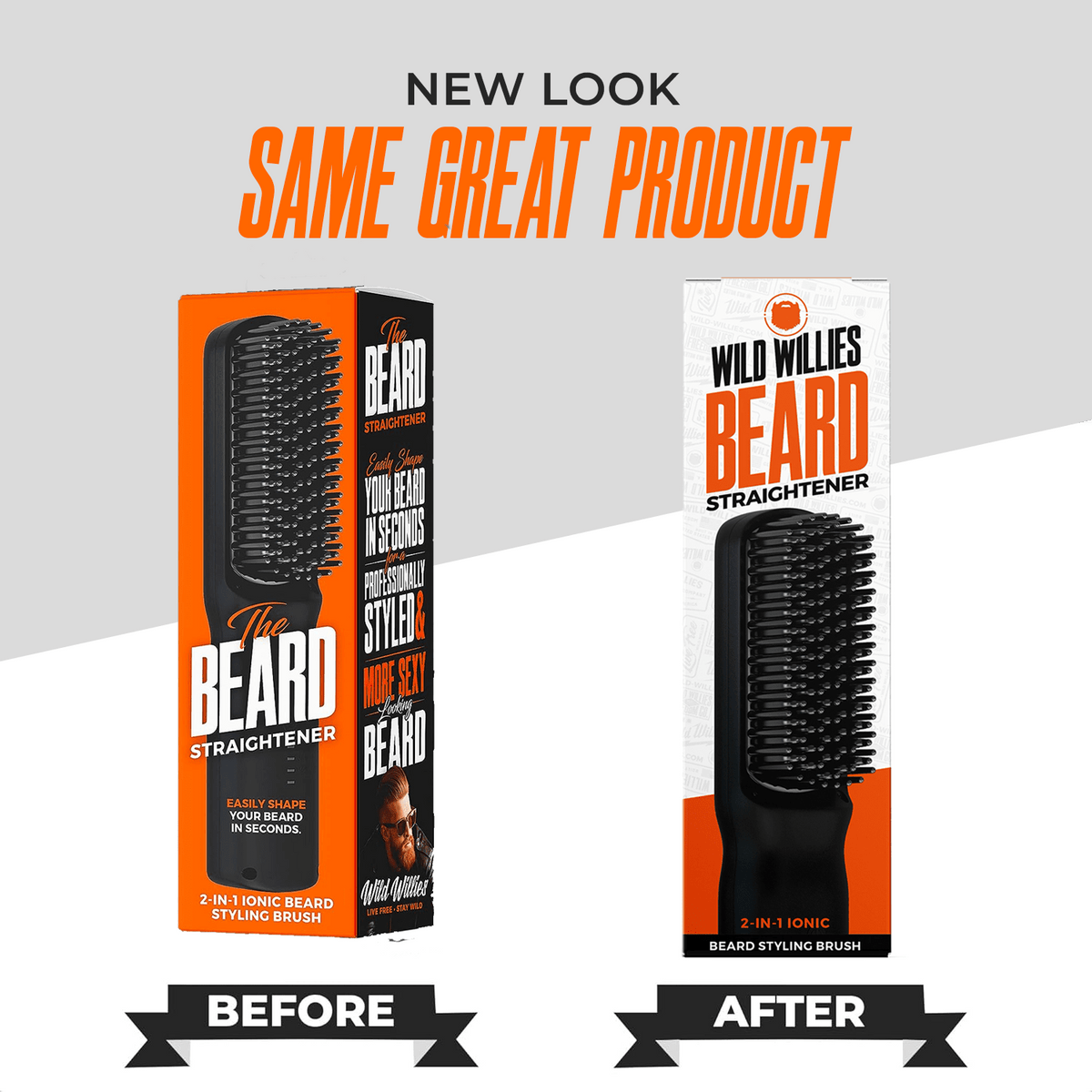 2-n-1 Beard Straightener 2.0