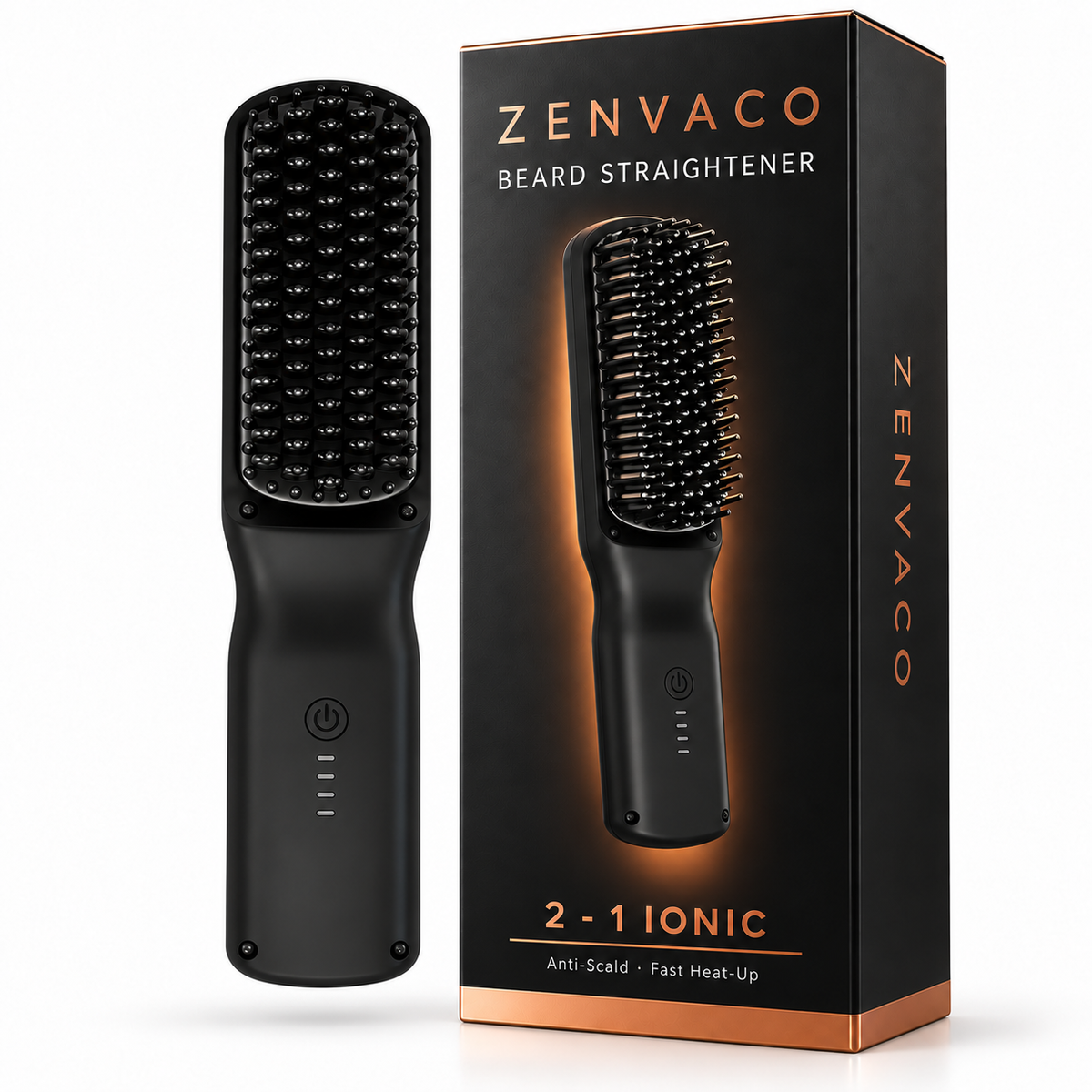 2-in-1 Beard Straightener 2.0
