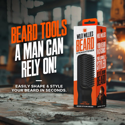 2-n-1 Beard Straightener 2.0