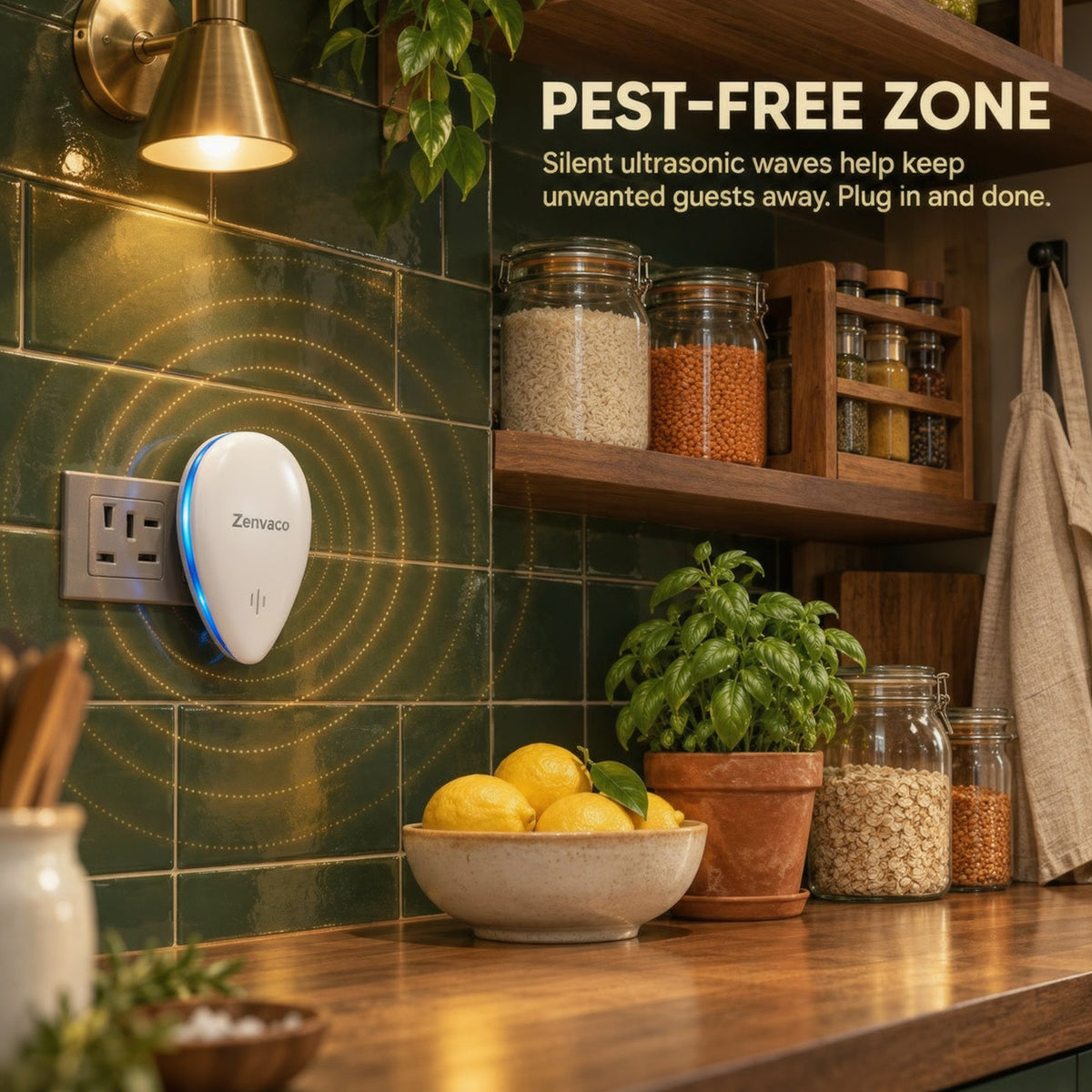 Zenvaco™ Ultrasonic Pest Repeller